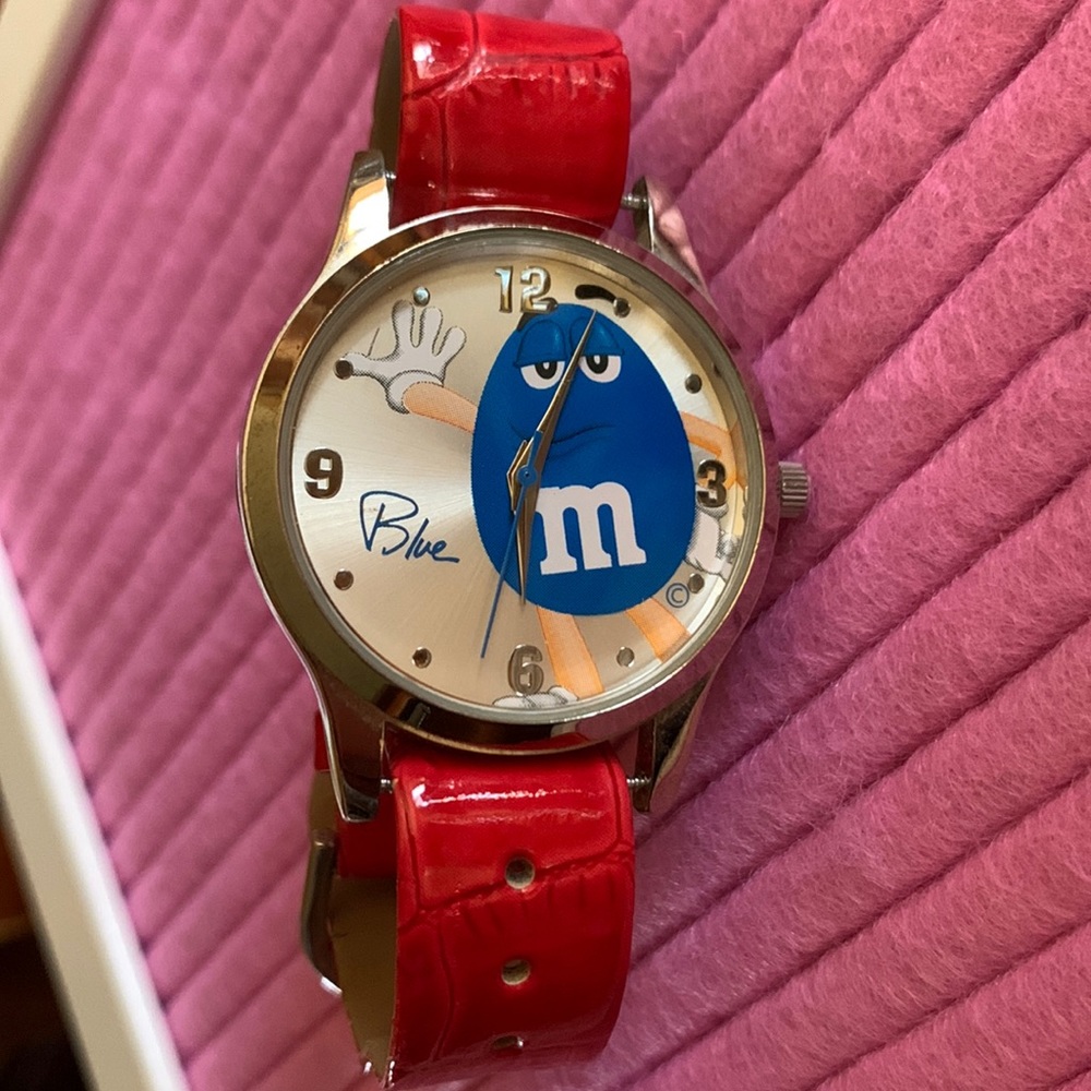 M&M blue watch Mars 2008